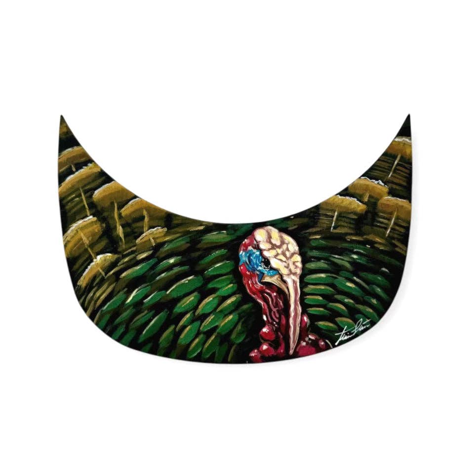 Polyester Ripstop Custom Printed Tan-Green Turkey Underbill / Copper Rope