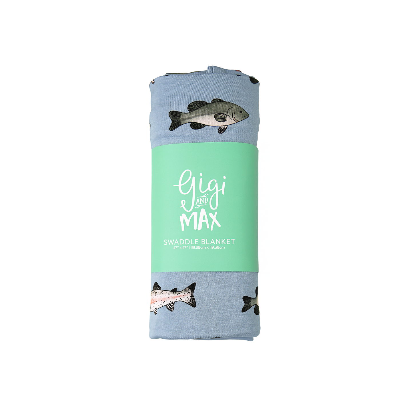 SWADDLE Bamboo Fish Baby Blanket