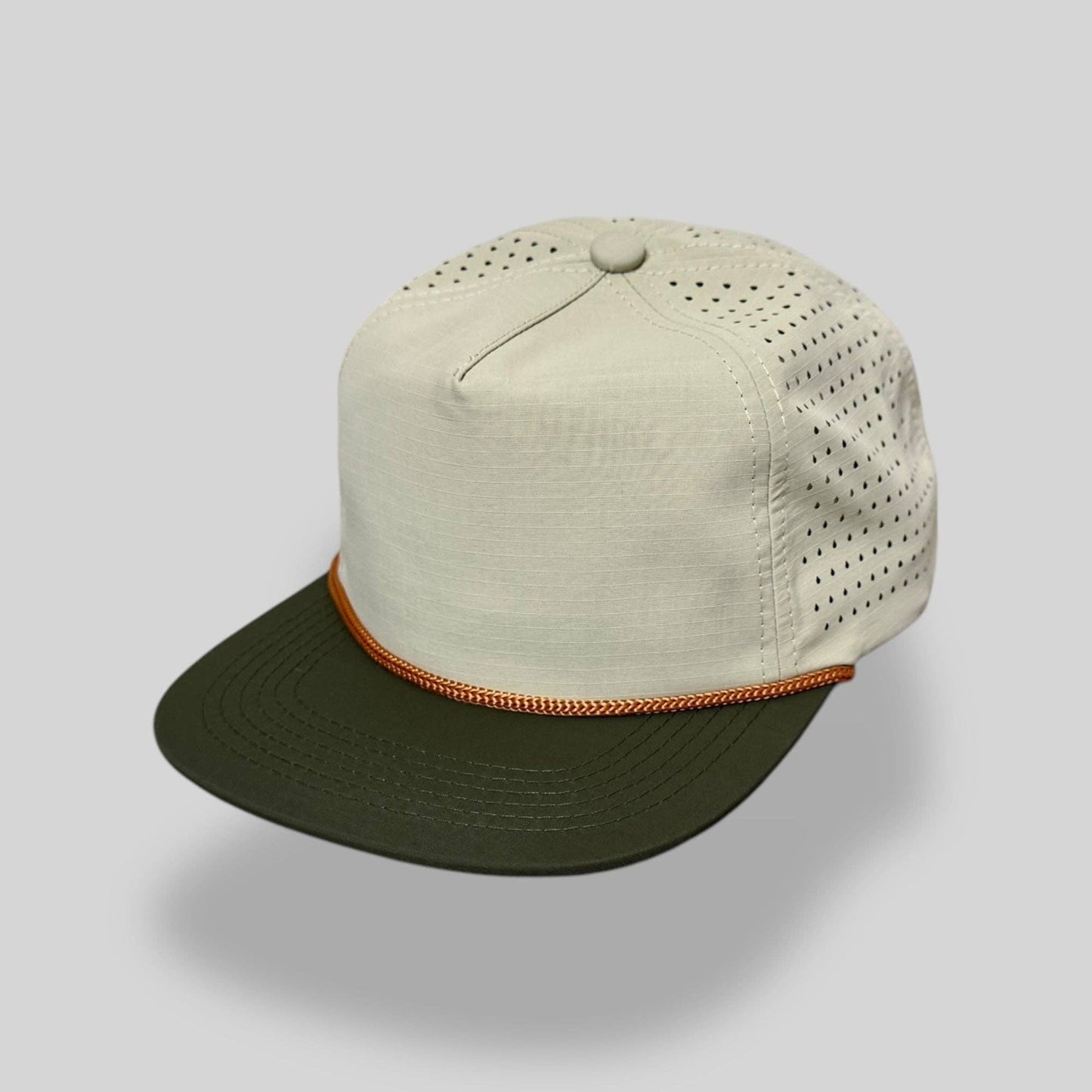 Polyester Ripstop Custom Printed Tan-Green Turkey Underbill / Copper Rope