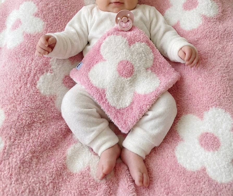 Daisy Plush Lovey | Pink