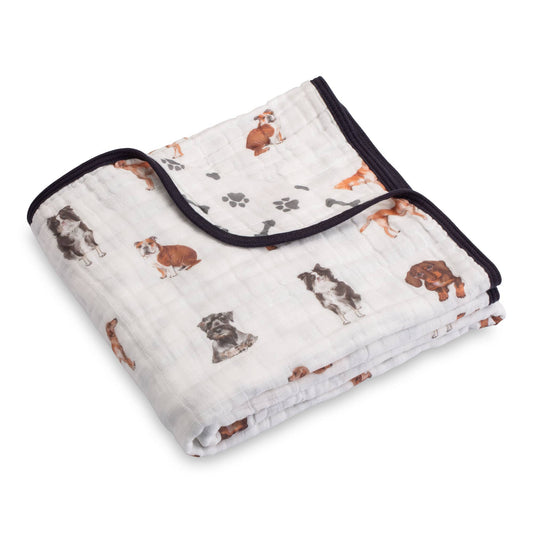 Muslin Quilt Baby & Kids Blanket Doggone Cute